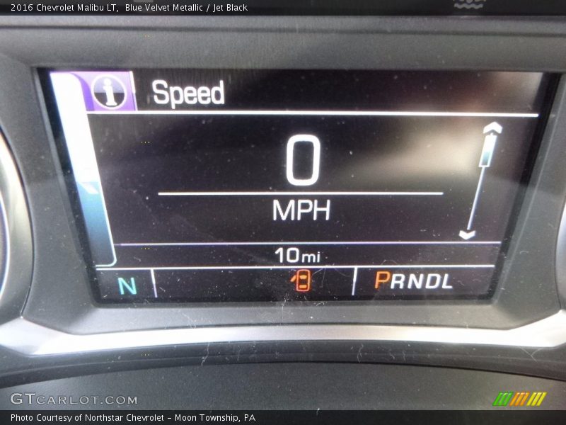 Blue Velvet Metallic / Jet Black 2016 Chevrolet Malibu LT