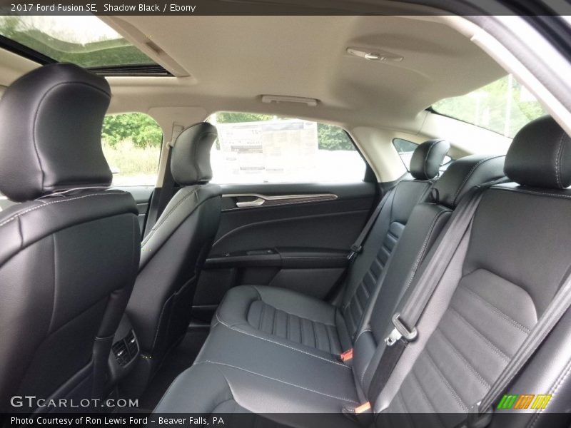 Shadow Black / Ebony 2017 Ford Fusion SE