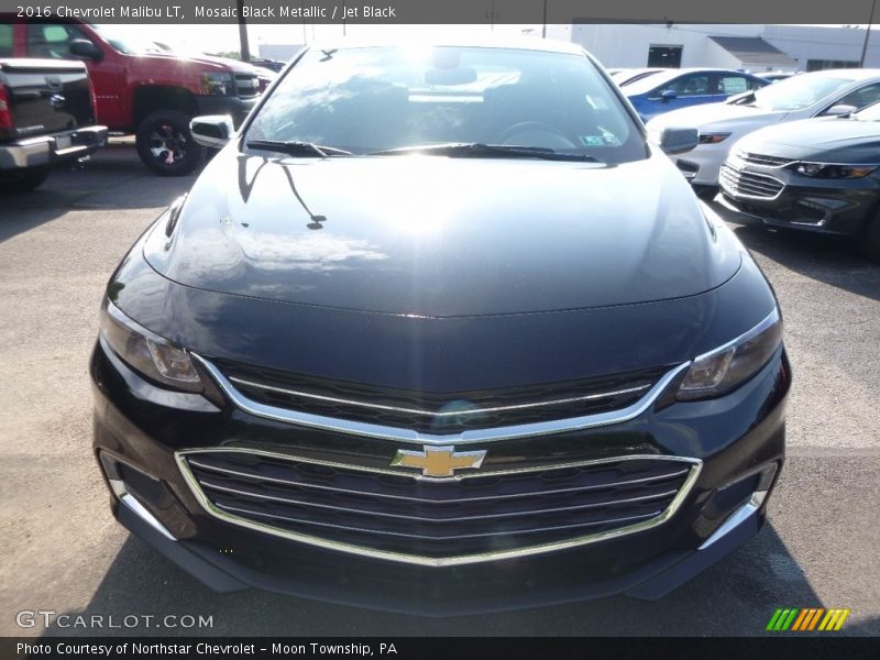 Mosaic Black Metallic / Jet Black 2016 Chevrolet Malibu LT