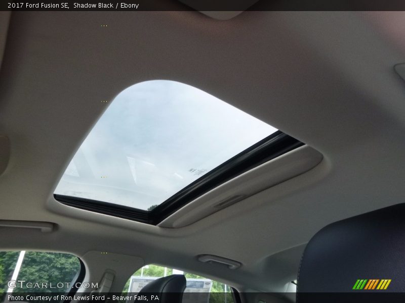 Shadow Black / Ebony 2017 Ford Fusion SE