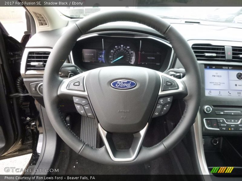 Shadow Black / Ebony 2017 Ford Fusion SE