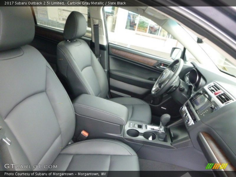 Carbide Gray Metallic / Slate Black 2017 Subaru Outback 2.5i Limited