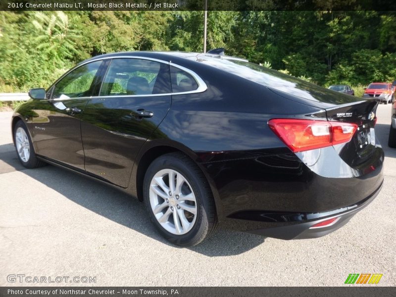 Mosaic Black Metallic / Jet Black 2016 Chevrolet Malibu LT