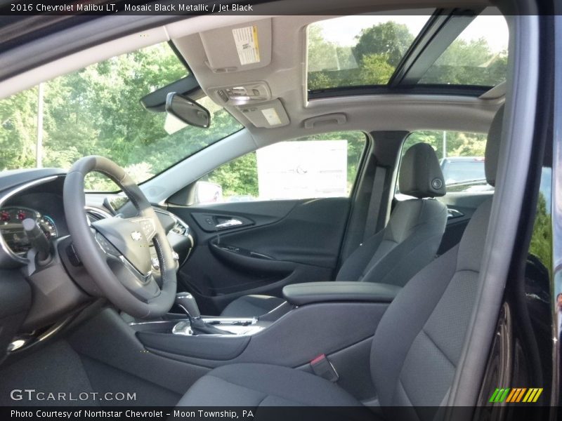 Mosaic Black Metallic / Jet Black 2016 Chevrolet Malibu LT