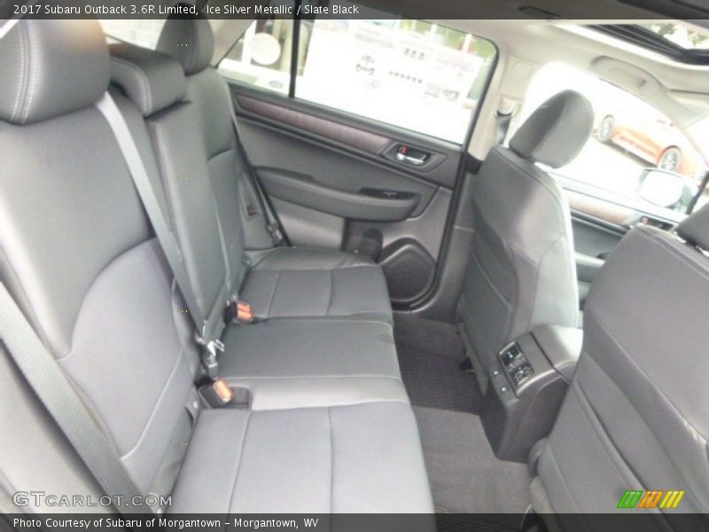 Rear Seat of 2017 Outback 3.6R Limited