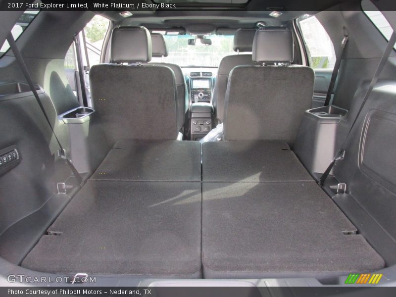 White Platinum / Ebony Black 2017 Ford Explorer Limited