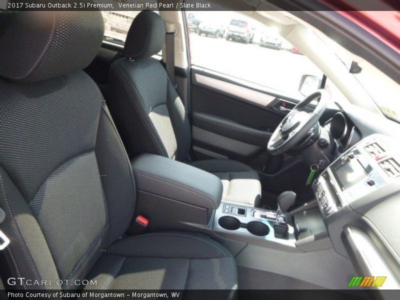 Venetian Red Pearl / Slate Black 2017 Subaru Outback 2.5i Premium