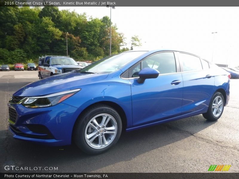 Kinetic Blue Metallic / Jet Black 2016 Chevrolet Cruze LT Sedan