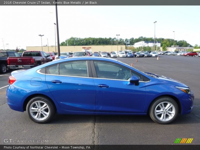 Kinetic Blue Metallic / Jet Black 2016 Chevrolet Cruze LT Sedan