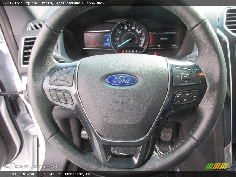  2017 Explorer Limited Steering Wheel
