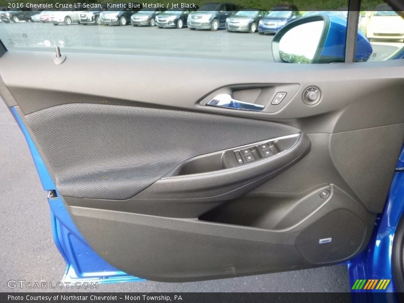Kinetic Blue Metallic / Jet Black 2016 Chevrolet Cruze LT Sedan