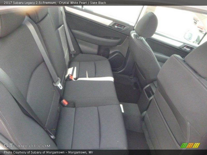 Crystal White Pearl / Slate Black 2017 Subaru Legacy 2.5i Premium