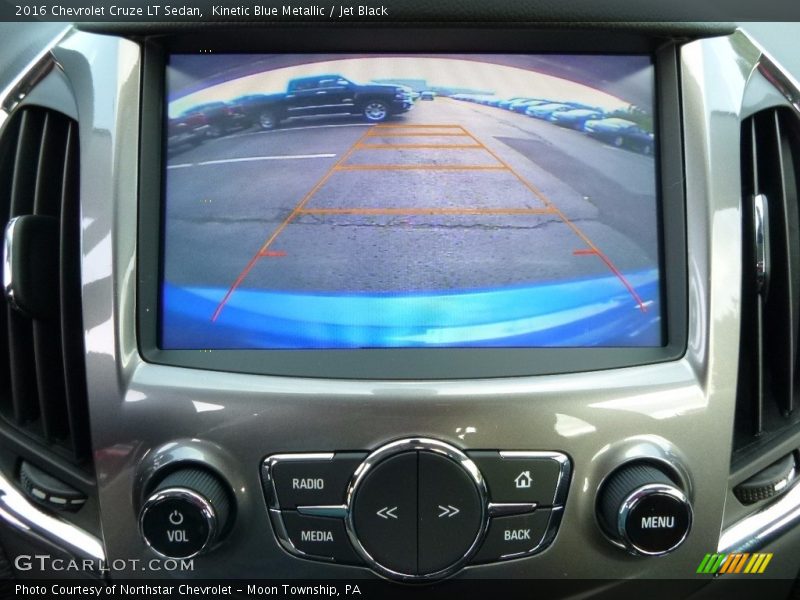 Kinetic Blue Metallic / Jet Black 2016 Chevrolet Cruze LT Sedan