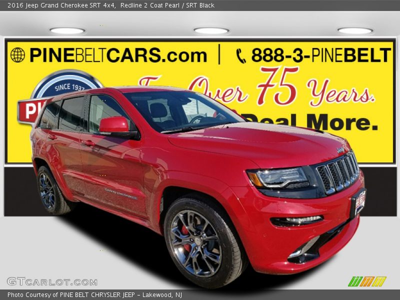 Redline 2 Coat Pearl / SRT Black 2016 Jeep Grand Cherokee SRT 4x4