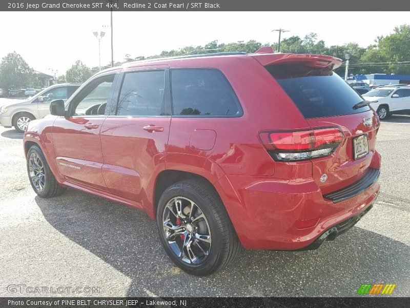 Redline 2 Coat Pearl / SRT Black 2016 Jeep Grand Cherokee SRT 4x4