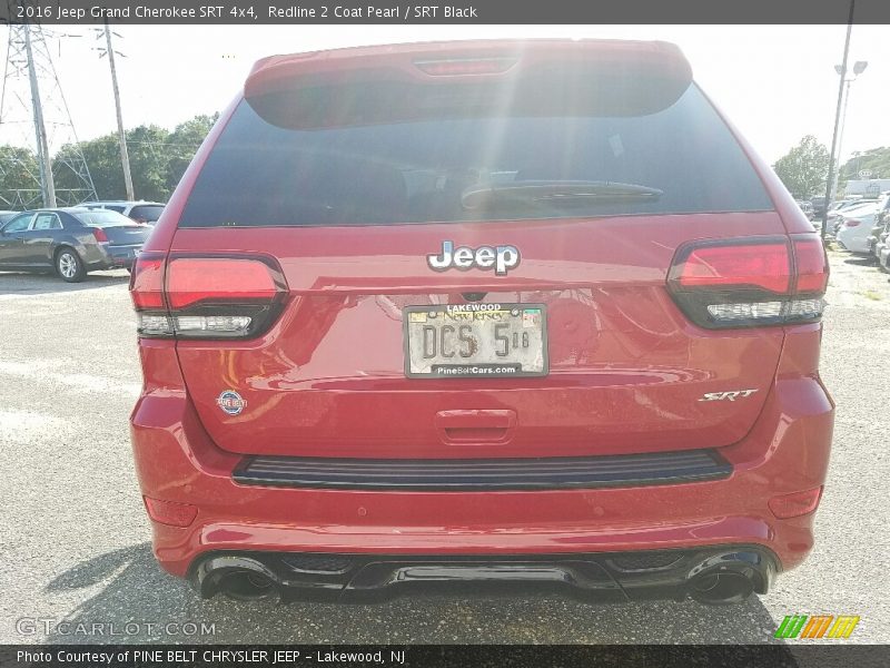 Redline 2 Coat Pearl / SRT Black 2016 Jeep Grand Cherokee SRT 4x4