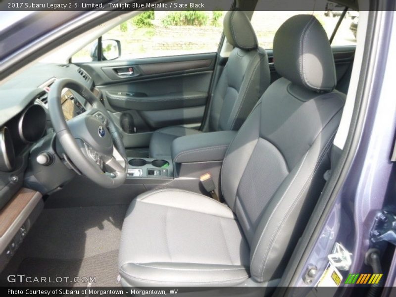 Twilight Blue Metallic / Slate Black 2017 Subaru Legacy 2.5i Limited