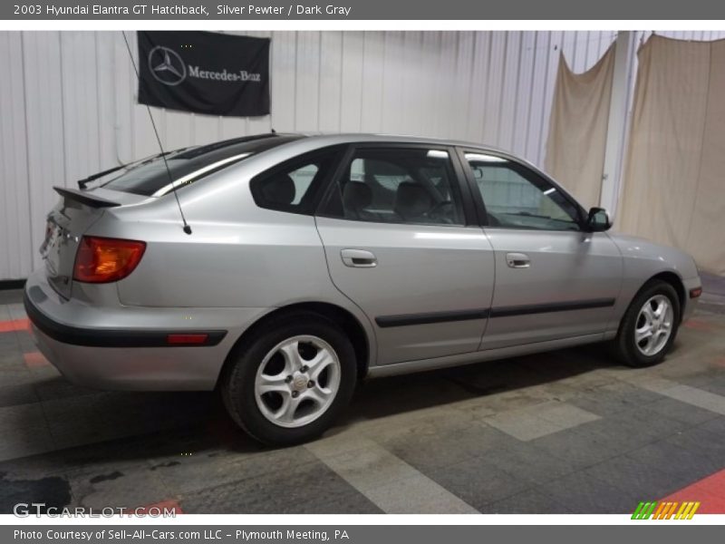 Silver Pewter / Dark Gray 2003 Hyundai Elantra GT Hatchback