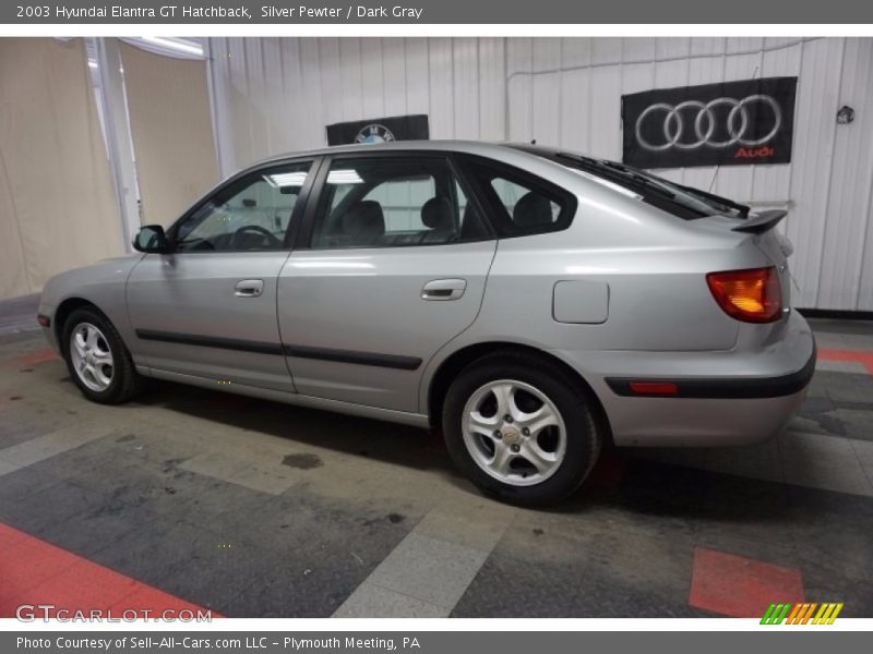 Silver Pewter / Dark Gray 2003 Hyundai Elantra GT Hatchback