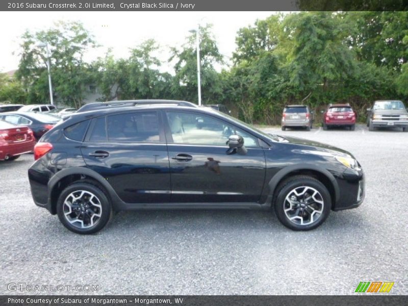Crystal Black Silica / Ivory 2016 Subaru Crosstrek 2.0i Limited