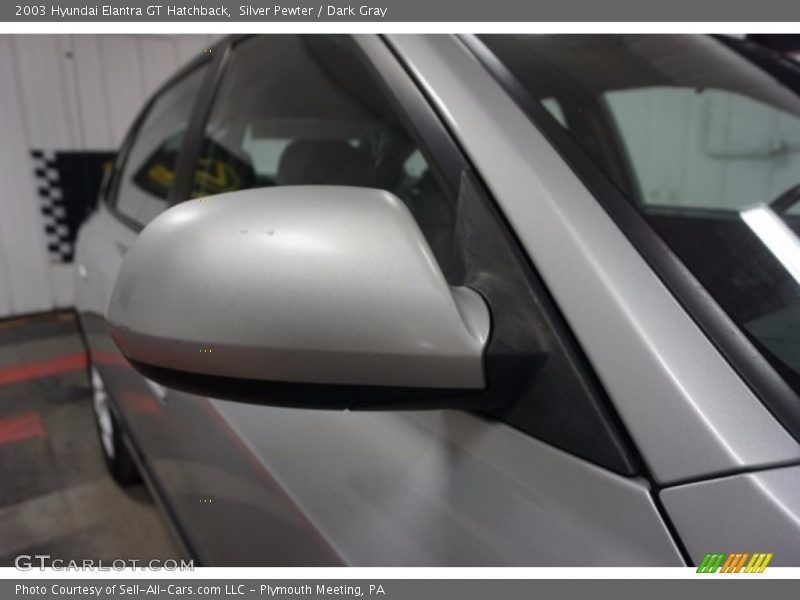 Silver Pewter / Dark Gray 2003 Hyundai Elantra GT Hatchback