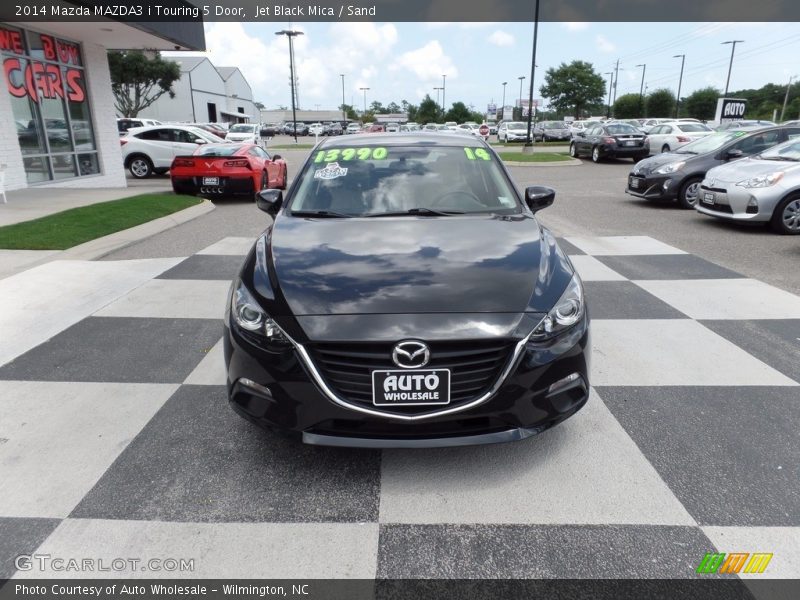 Jet Black Mica / Sand 2014 Mazda MAZDA3 i Touring 5 Door