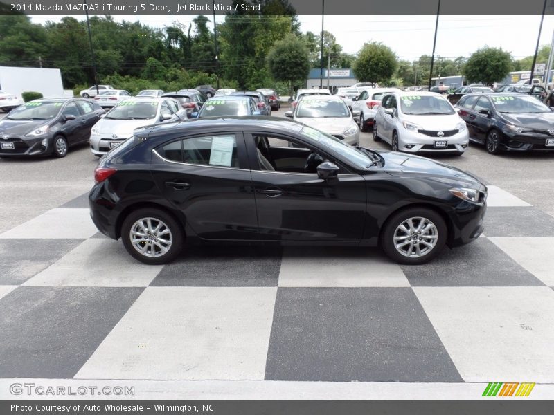 Jet Black Mica / Sand 2014 Mazda MAZDA3 i Touring 5 Door