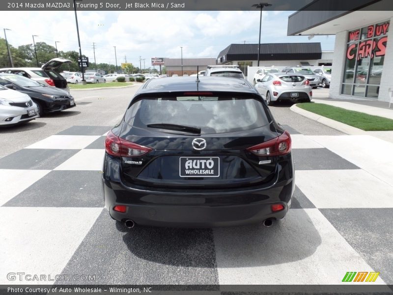 Jet Black Mica / Sand 2014 Mazda MAZDA3 i Touring 5 Door