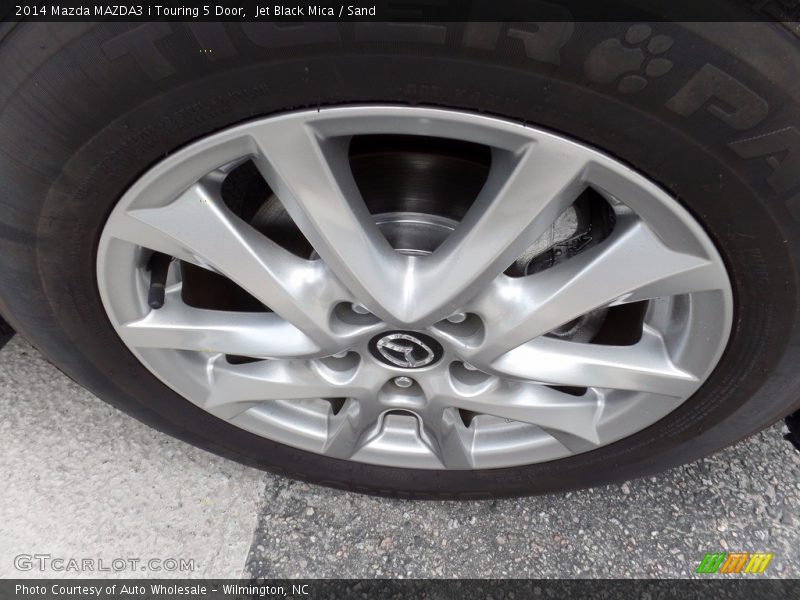 Jet Black Mica / Sand 2014 Mazda MAZDA3 i Touring 5 Door