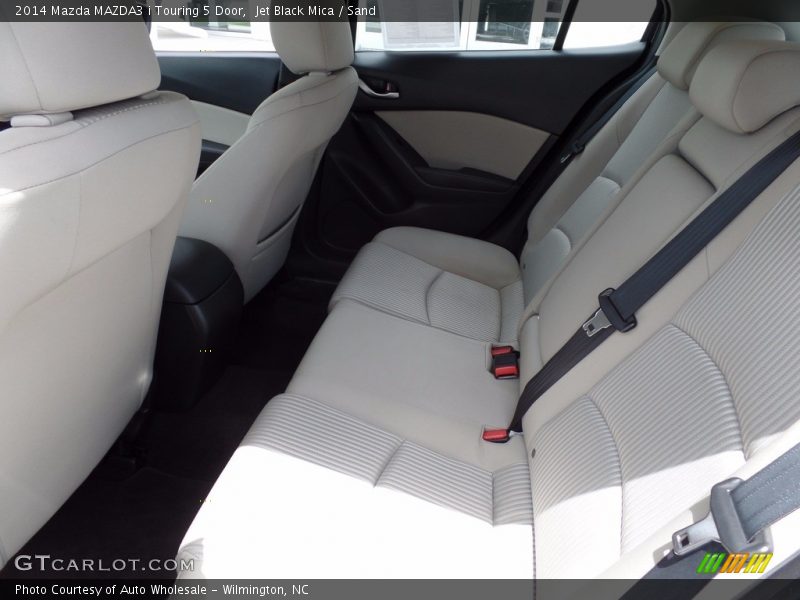 Jet Black Mica / Sand 2014 Mazda MAZDA3 i Touring 5 Door