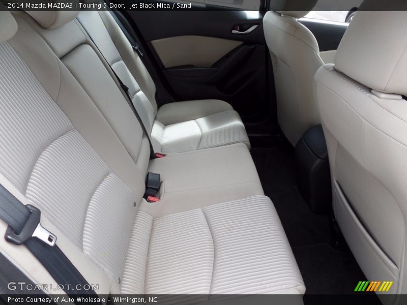 Jet Black Mica / Sand 2014 Mazda MAZDA3 i Touring 5 Door