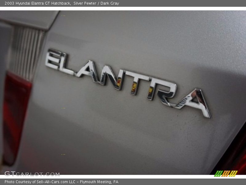 Silver Pewter / Dark Gray 2003 Hyundai Elantra GT Hatchback