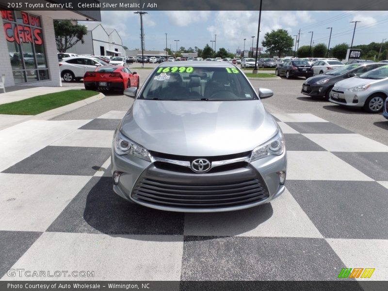 Celestial Silver Metallic / Ash 2015 Toyota Camry LE