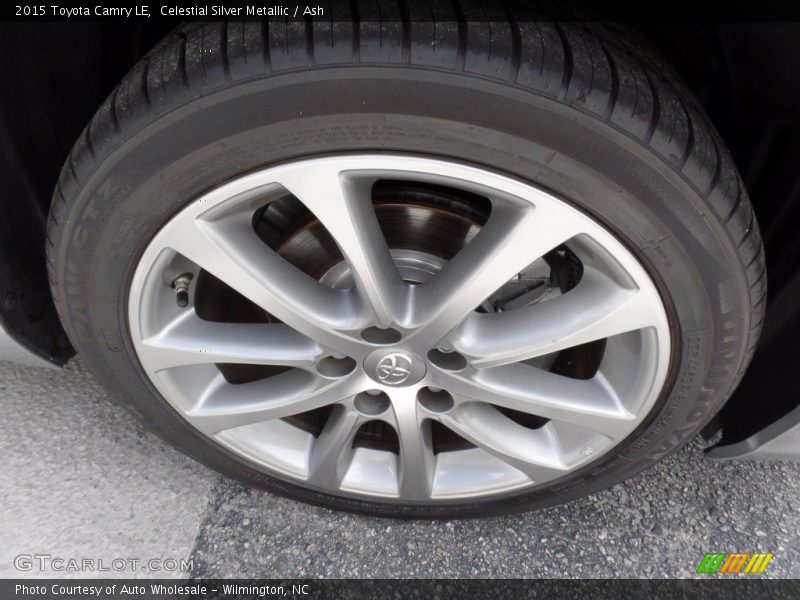Celestial Silver Metallic / Ash 2015 Toyota Camry LE