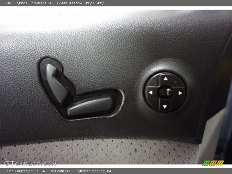 Green Meadow Gray / Gray 2008 Hyundai Entourage GLS
