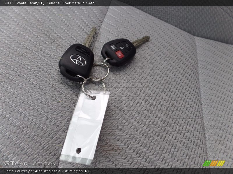 Celestial Silver Metallic / Ash 2015 Toyota Camry LE