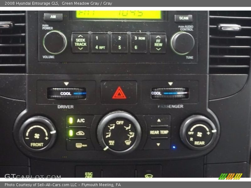 Green Meadow Gray / Gray 2008 Hyundai Entourage GLS