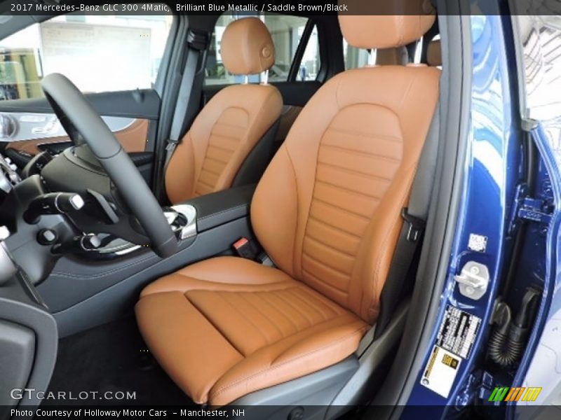  2017 GLC 300 4Matic Saddle Brown/Black Interior