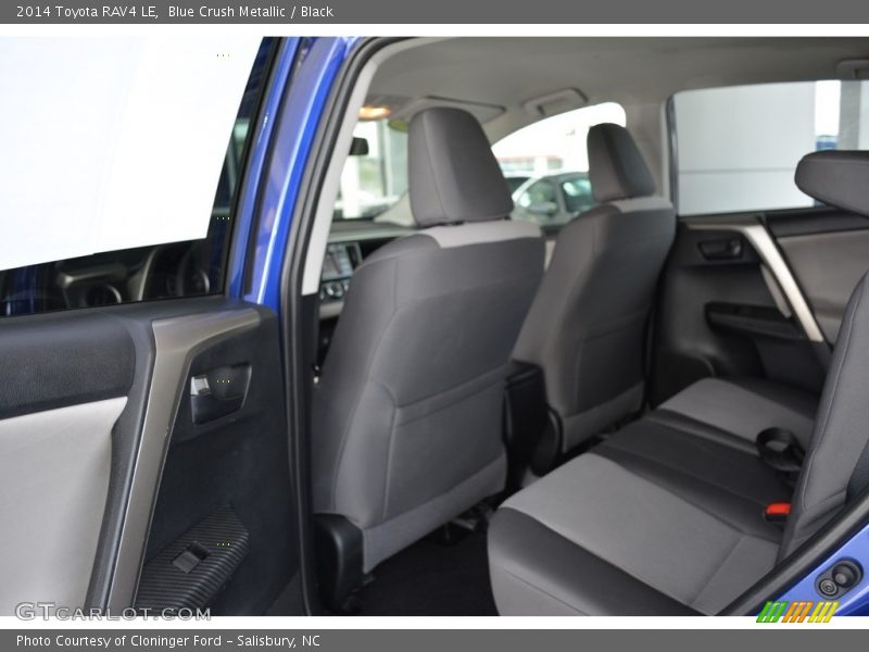 Blue Crush Metallic / Black 2014 Toyota RAV4 LE