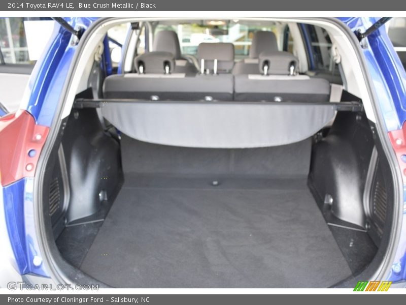Blue Crush Metallic / Black 2014 Toyota RAV4 LE