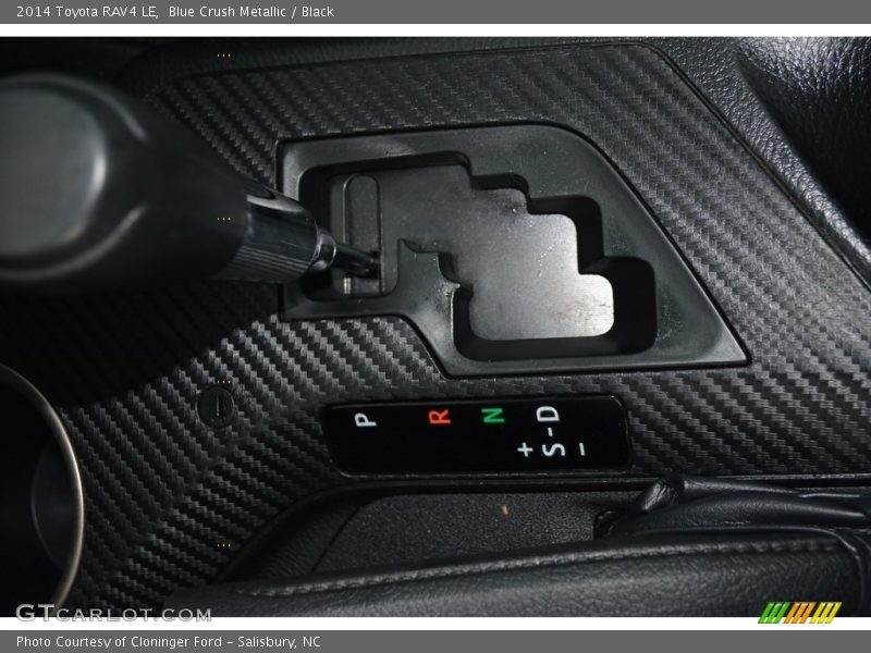 Blue Crush Metallic / Black 2014 Toyota RAV4 LE