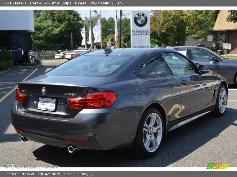 Mineral Grey Metallic / Black 2016 BMW 4 Series 435i xDrive Coupe