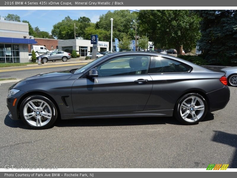 Mineral Grey Metallic / Black 2016 BMW 4 Series 435i xDrive Coupe