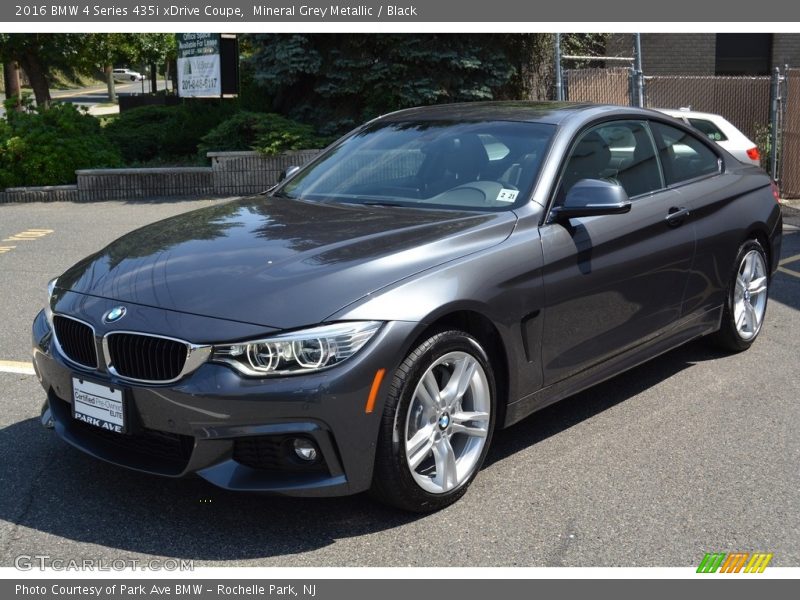 Mineral Grey Metallic / Black 2016 BMW 4 Series 435i xDrive Coupe