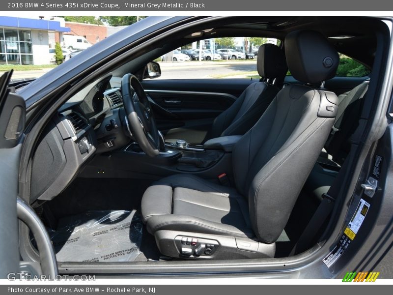 Mineral Grey Metallic / Black 2016 BMW 4 Series 435i xDrive Coupe