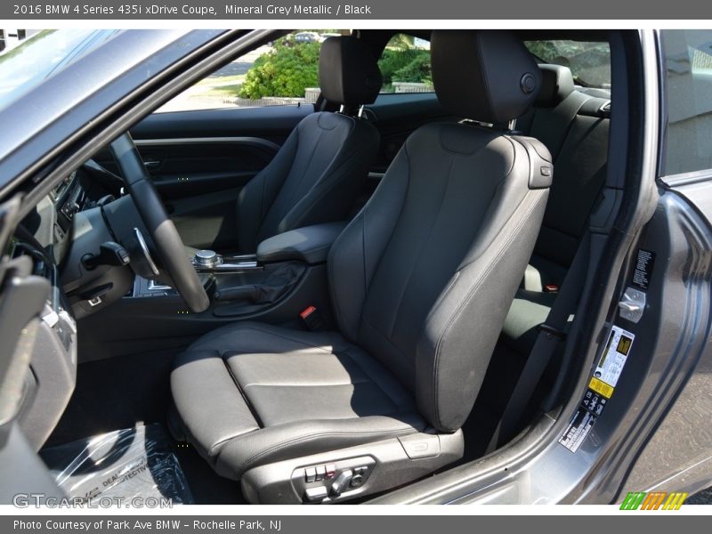 Mineral Grey Metallic / Black 2016 BMW 4 Series 435i xDrive Coupe