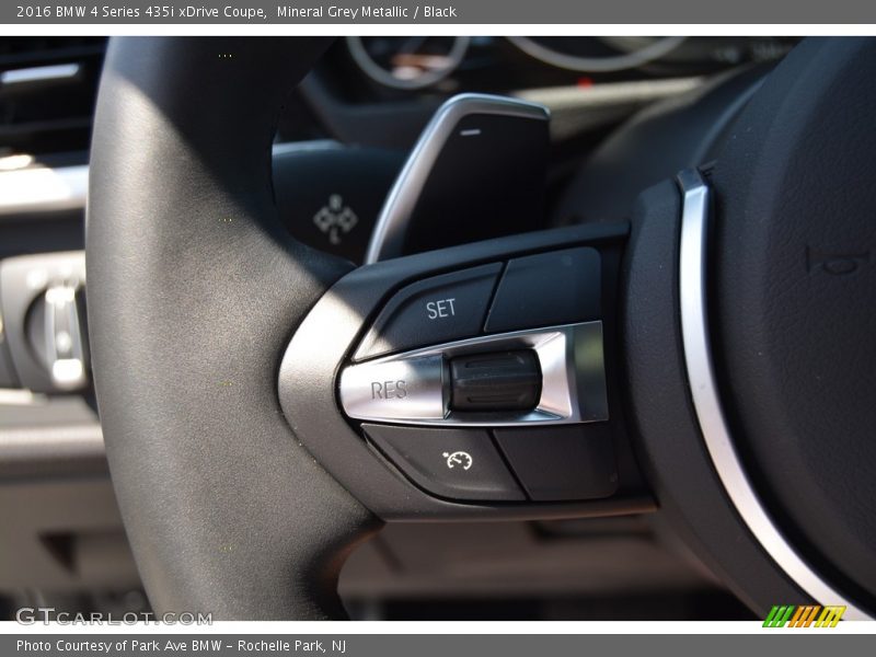 Mineral Grey Metallic / Black 2016 BMW 4 Series 435i xDrive Coupe