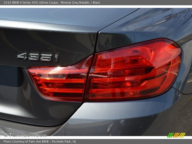 Mineral Grey Metallic / Black 2016 BMW 4 Series 435i xDrive Coupe