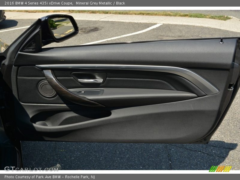 Mineral Grey Metallic / Black 2016 BMW 4 Series 435i xDrive Coupe