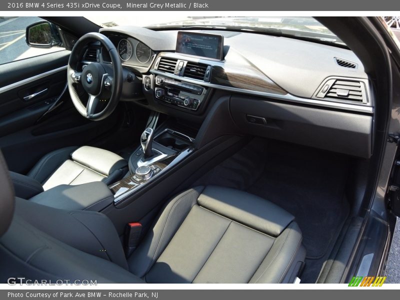Mineral Grey Metallic / Black 2016 BMW 4 Series 435i xDrive Coupe